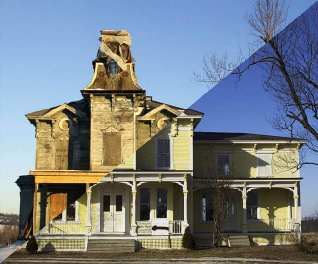 house